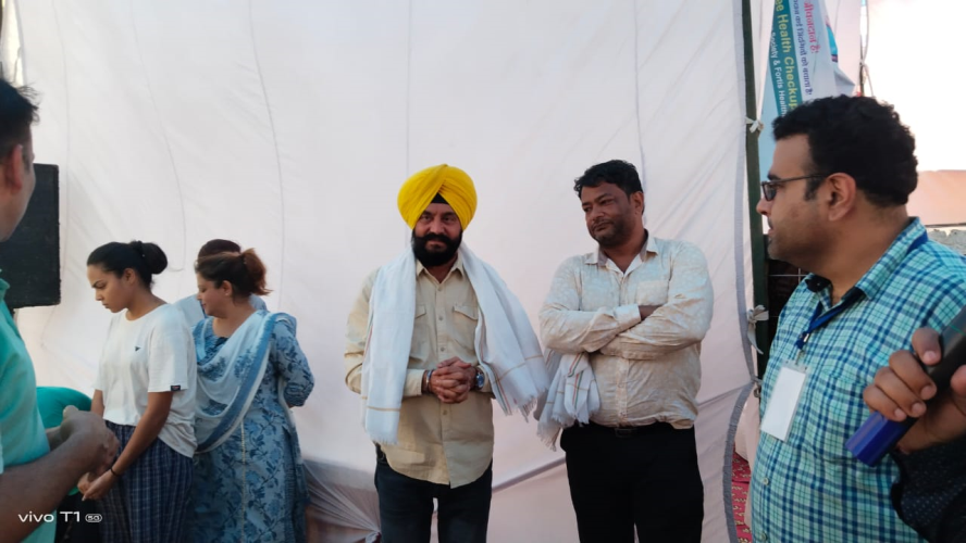 Health and Blood Donation Camp